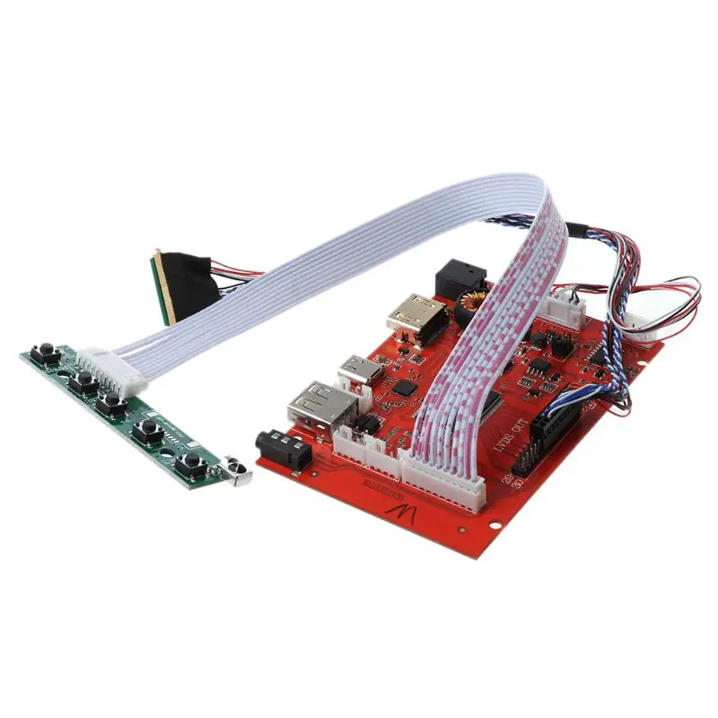 1 комплект тип-c+ HDMI+ USB+ Аудио ЖК-плата контроллера 10," 1366x768 Комплект модуля драйвера