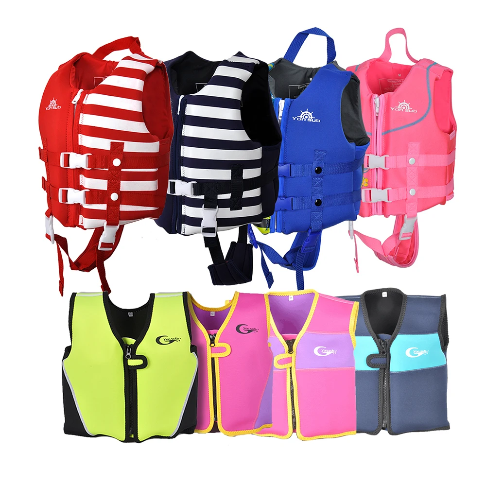 YONSUB Professional Children Life Vest Swim Learning Jackets Inflatable Swimming Life Jacket Kids Baby Buoyancy Vest Safety