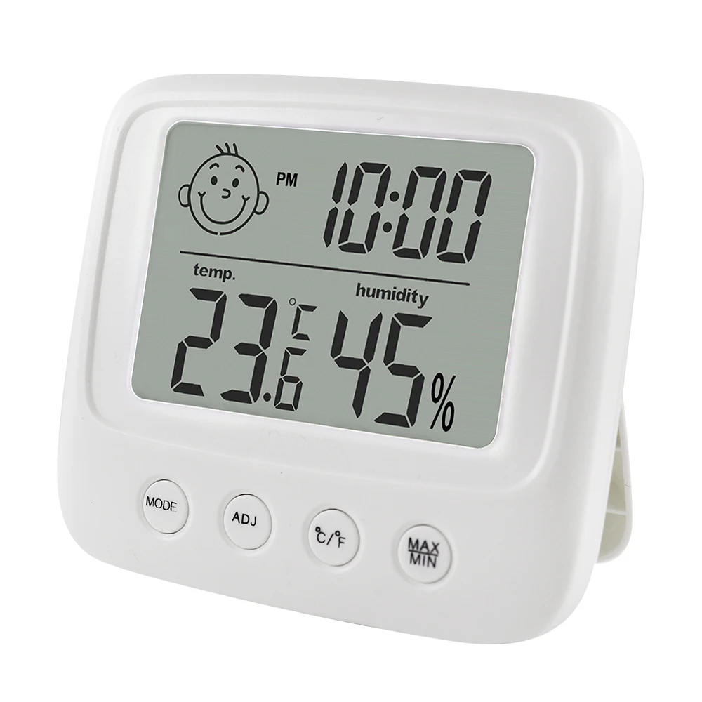 Digital LCD Indoor Convenient Temperature Sensor Humidity Meter Thermometer Hygrometer Gauge
