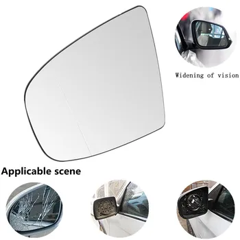

Left Driver Side Electric Heated Wing Mirror Glass For BMW X5 X6 E70 E71 07-16