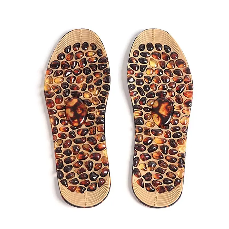 

1 Pair Cobblestone Massage Insole Foot Relax Man WoMan Insoles Feet Decompression Shoe Pad