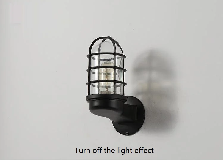 Лофт креативный Американский Ретро Открытый водонепроницаемый взрывозащищенный Бар Кафе фонарь для коридора настенный светильник
