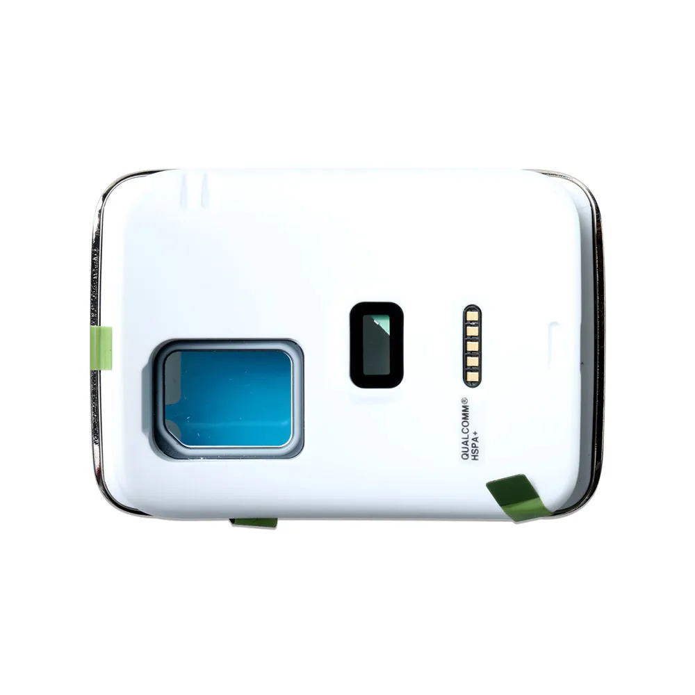Задняя крышка батарейного отсека для samsung Galaxy gear S(SM-R750, R750V, R750T, R750A) Задняя крышка корпуса с слотом для карт - Цвет: white