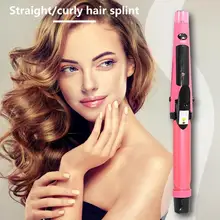 SAYONA Mini 2 в 1 щипцы для завивки PTC нагревательный выпрямитель для волос щипцы для завивки парикмахерский инструмент для укладки