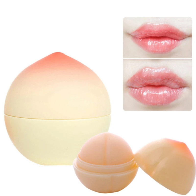 かわいいメイク桃レモンイチゴ形状モイス栄養リップバーム持続唇ケア口紅バームかわいい Lip Balm Aliexpress