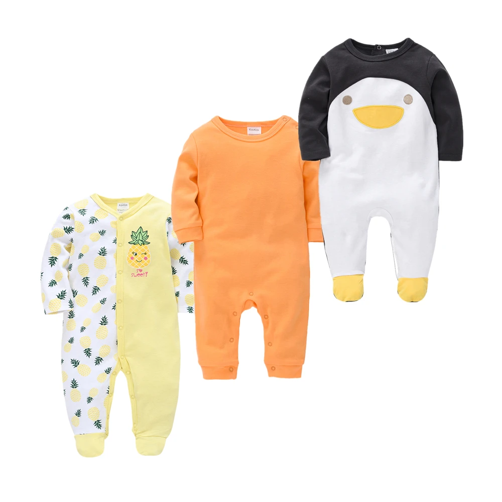 

2020 ropa de bebe Girls summer newborn romper Infant Baby Clothes Long Sleeve pajamas Toddler Jumpsuits Baby Boy overalls