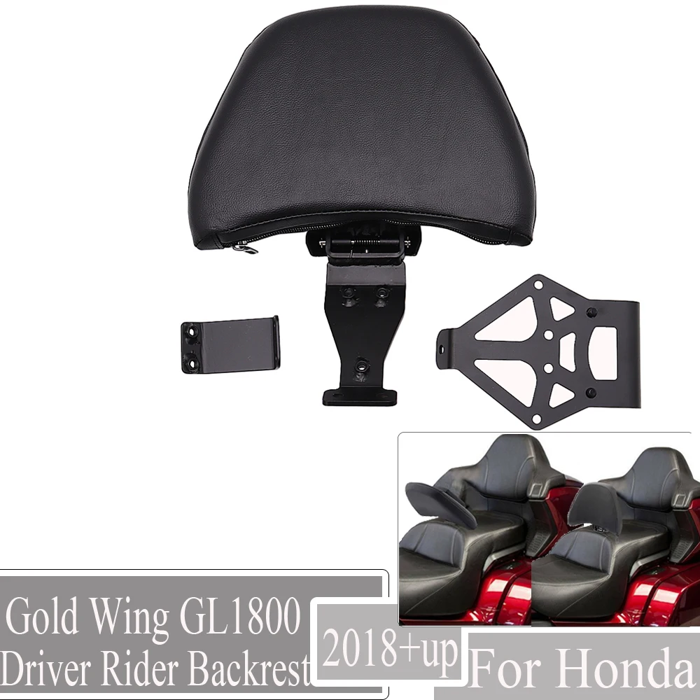 Motorcycle Front Driver Rider Backrest For Honda Goldwing Gl1800 Gl