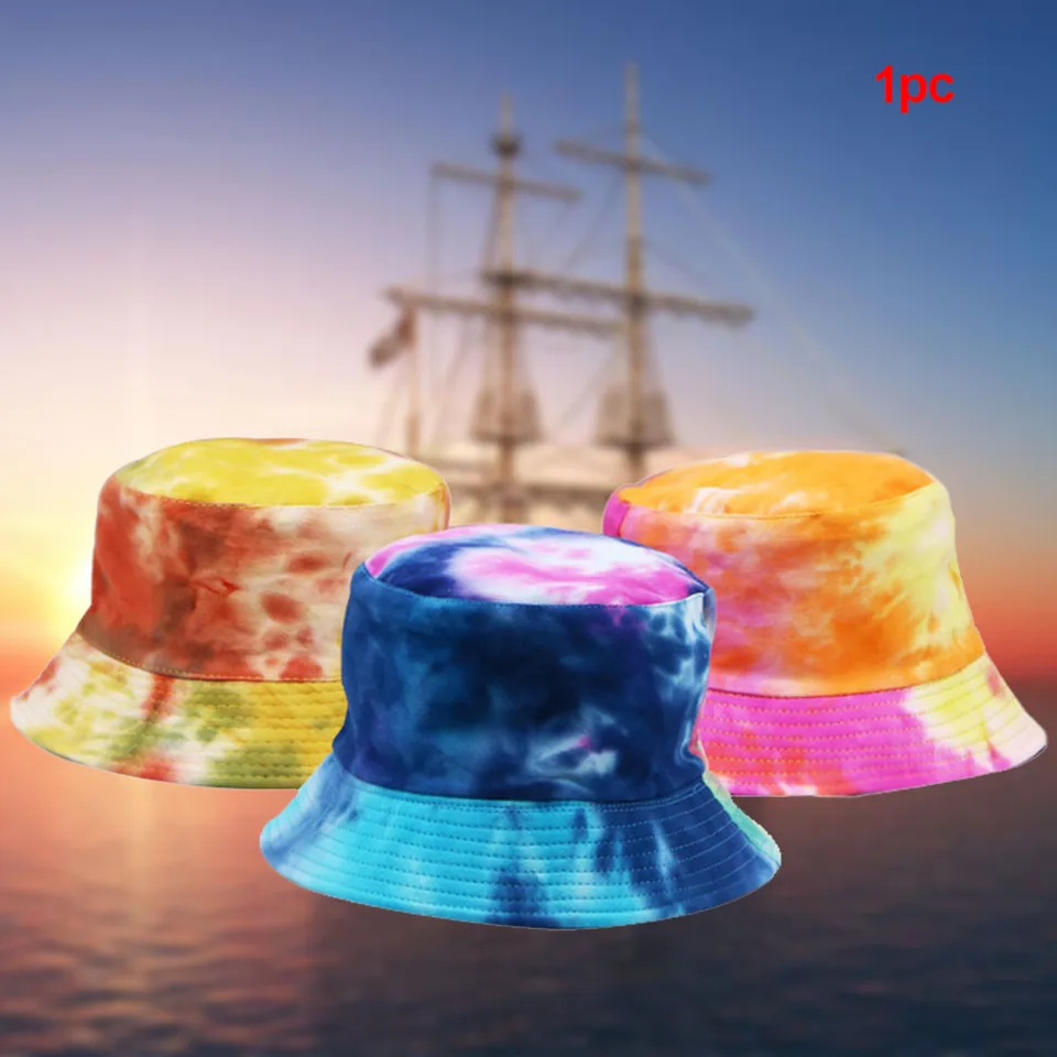 Lightweight Summer Fisherman Hat Clan Characteristics Easy To Install Casual Cotton Outdoor Tie Dye Colorful Cap Space Saving Aliexpress