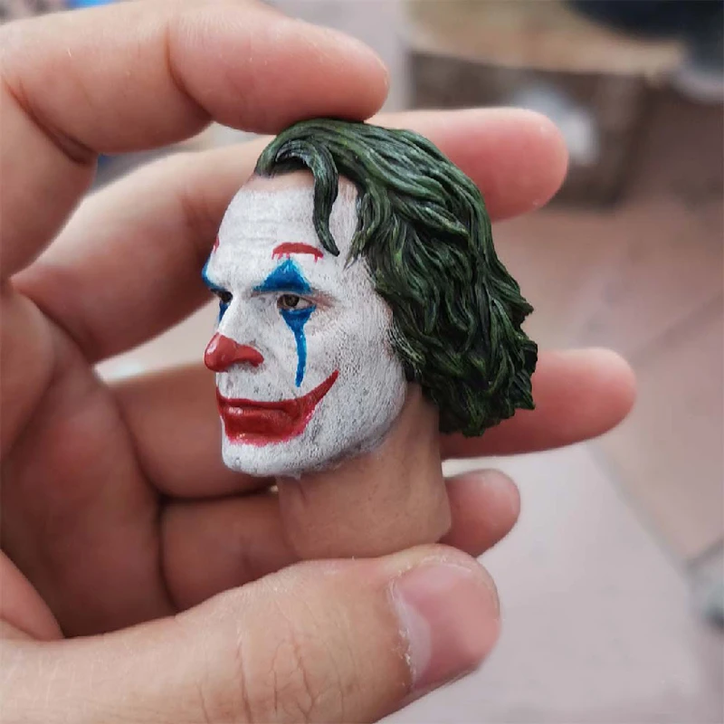 Нежная 1/6 шкала Джокер Хоакин Феникс голова лепить B Стиль Fit 1" фигура