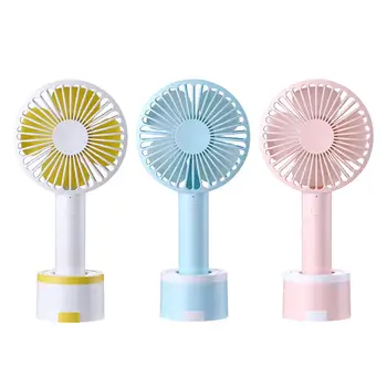 

Portable USB Rechargeable Phone Holder Bracket Fan Air Cooler Mini Desk Fans