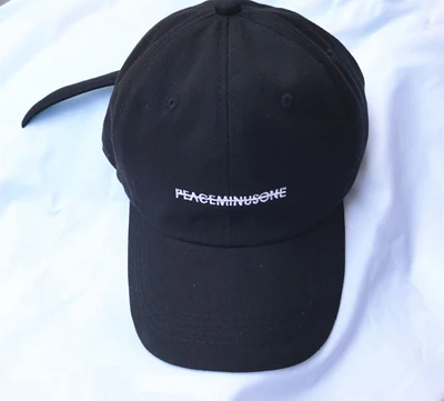 Модная бейсбольная кепка Peaceminusone с вышивкой «G-Dragon», Кепка унисекс, бейсболка KPOP BIGBANG G-Dragon, s