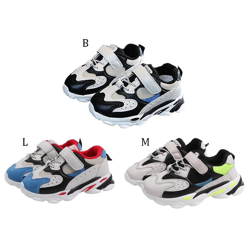 

Children Girl Boy Sport Shoes Fashion Breathable Anti-Slip Sneakers Kids Soft Soled Casual Sport Shoes