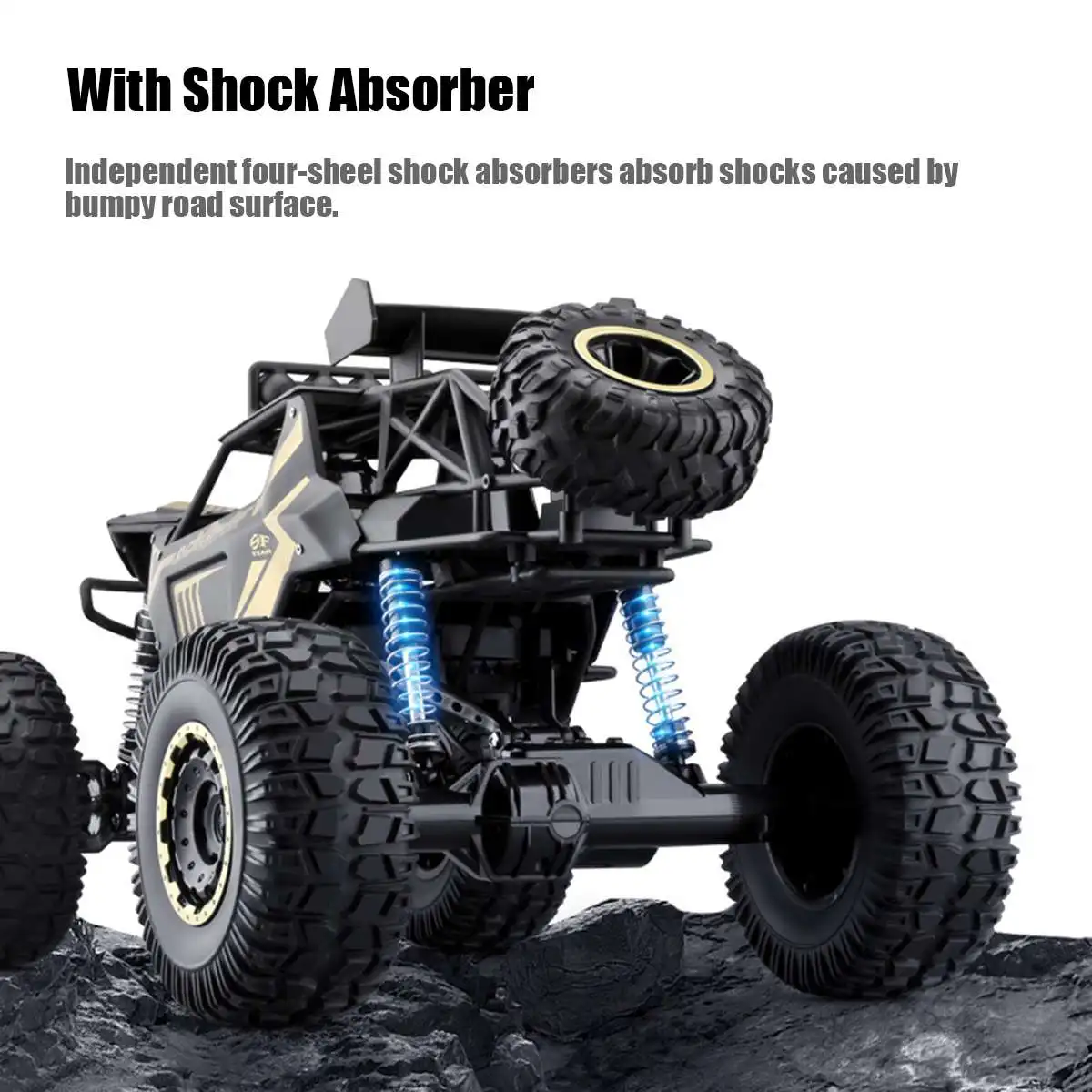 1:8 50cm RC Cars 2.4G Radio Control 4WD Off-road Electric Vehicle Monster Buggy Remote Control Car Gift Toys For Boys Children