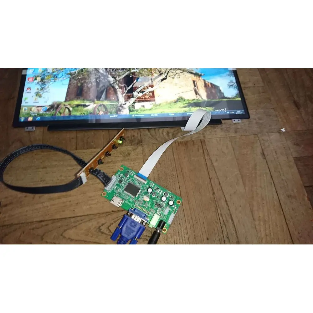 HDMI ȣȯ VGA ÷ , NT156WHM-N32 NT156WHM-N45 NT156WHM 1366X768 г, 15.6 ġ EDP Ʈѷ , 30  LED