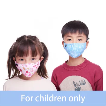 

Re-used PM2.5 Winter Children Mask Set Respiratory Valve Cartoon Panda Thicken Smog Mask Dust Mask Masks Gasket