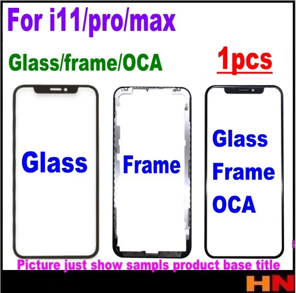 Фронтальный стеклянный объектив ЖК экрана для iPhone 11 pro X XR XS MAX 1 шт. оптовая продажа фронтальный Внешний +
