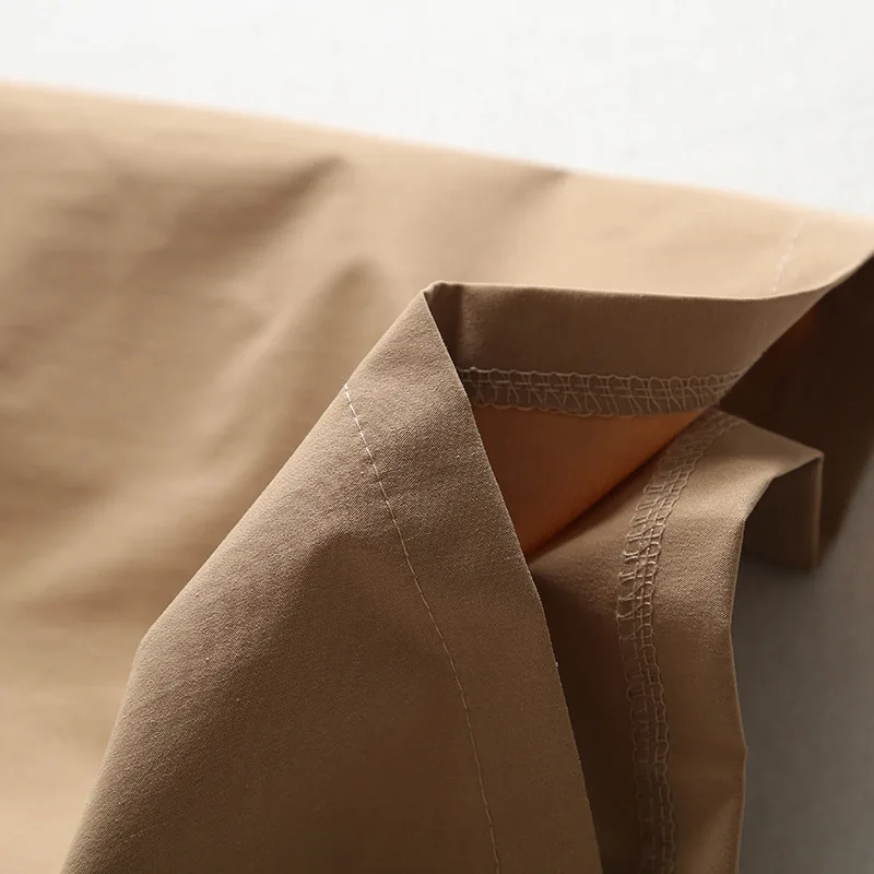Ozhouzhan Autumn& Winter New Style Fashion Solid Color Trench Coat Sy2173