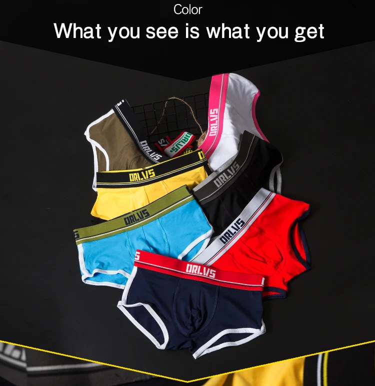 ORLVS Брендовое Мужское нижнее белье мужские боксеры cueca tanga дышащие Ropa Interior Hombre мужские боксеры шорты быстросохнущая сетка calzoncillo мужские