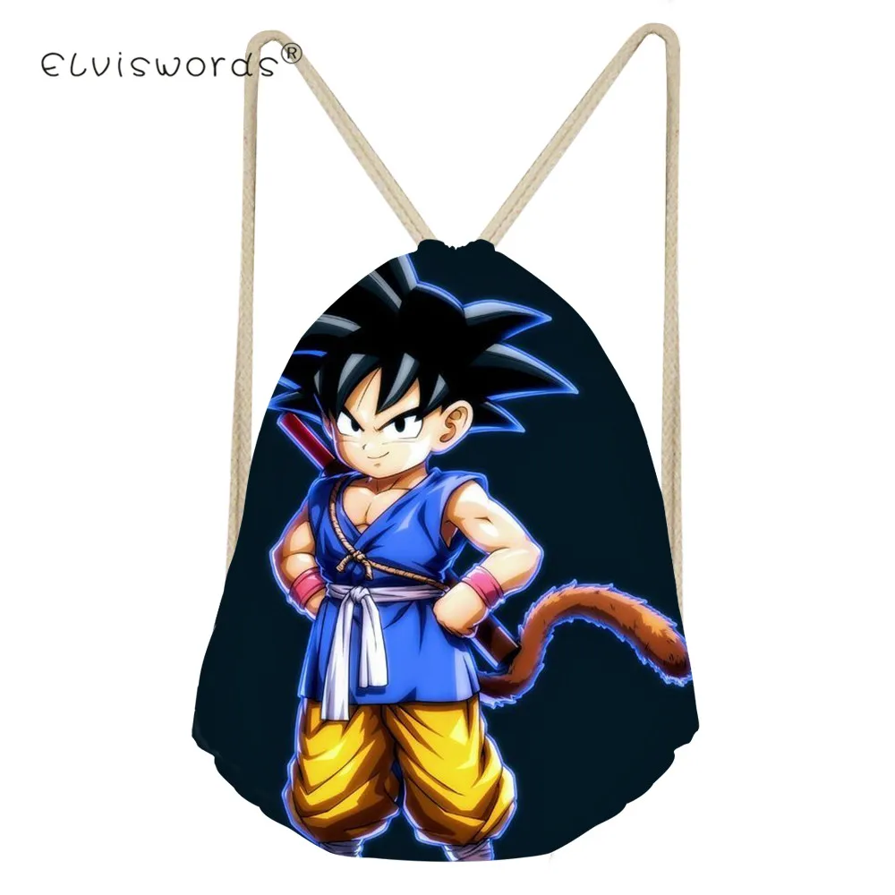 Рождественский мешок Drawstring Подарочная сумка в японском стиле Dragon Ball Drawstring сумка спортивный водонепроницаемый рюкзак комплект карман на заказ Printin - Цвет: QC014Z3