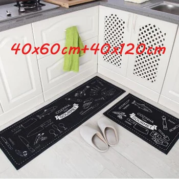 

Anti-slip Kitchen Mat Bath Carpet Entrance Doormat Tapete Absorbent Rugs For Bedroom Prayer Pad Geometric Abstract Printing Mat