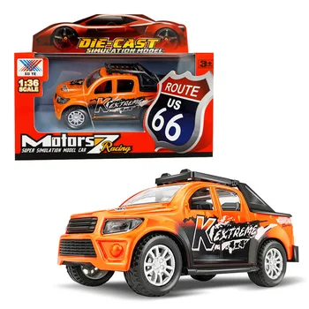 

Asahi Metal Simulation of Off-road Truck Return Force Alloy Car Model Boy Toy Car Can Slide