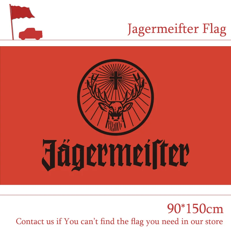 Полиэстер 90x150 см 3x5ft Jagermeifter флаг для бара дома Вечерние