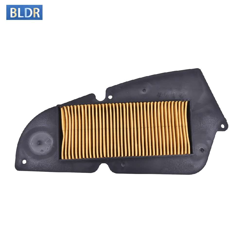 Filtro Aria Aspirazione Motore Moto Per Sym Scooter 125 200 Hd Eu / Evo / Ie 2003-2013 125 200 Hd2 2011-2015 Oem 17211-Hha-000