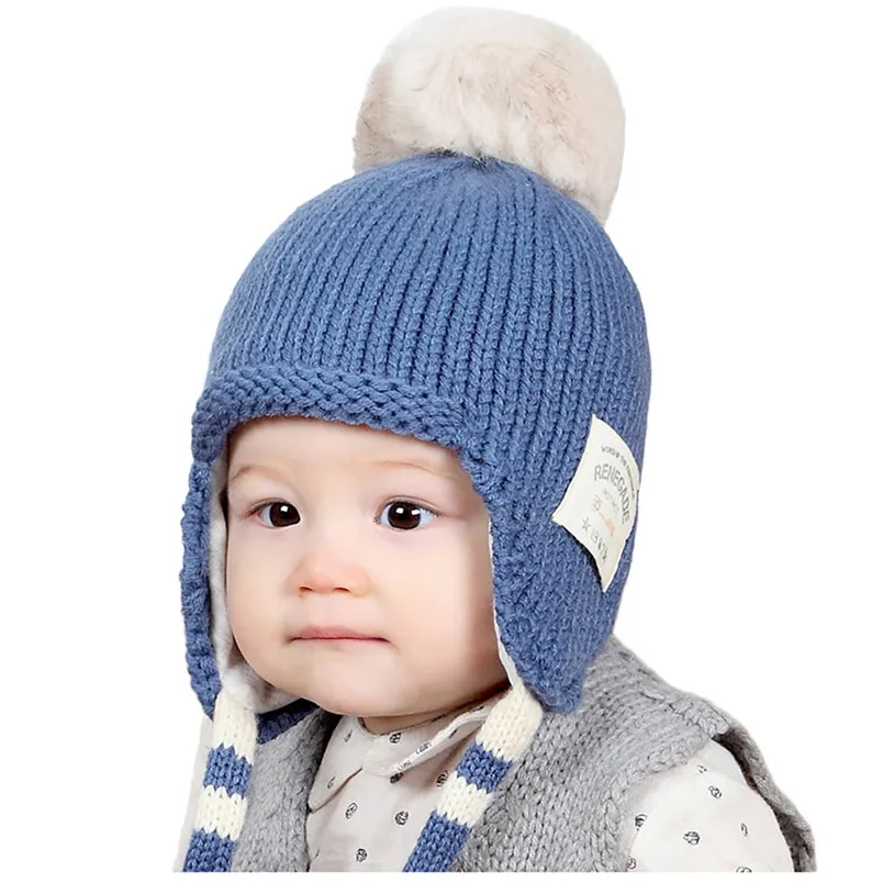 Шапки для новорожденных Хлопковая шапочка с искусственным мехом, вязаные детские шапки Bebe, фотографии куклы в шляпах atrezzo fotografia, детская шапка J6 - Цвет: baby cap newborn