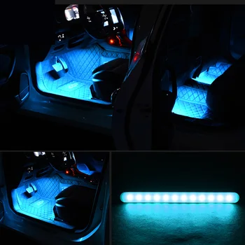

Interior Atmosphere Lights RGB Neon W/ Remote Control DC12V Lamp Bulbs