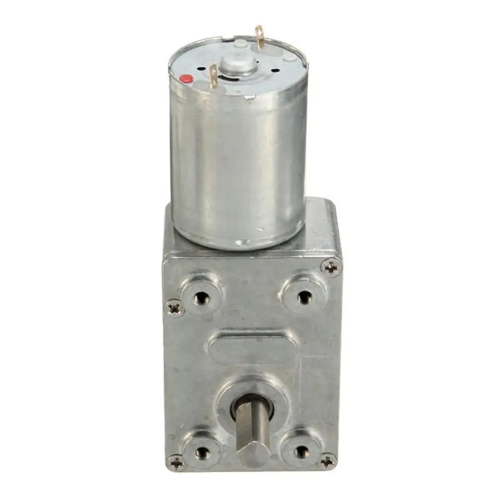 Gw370 Dc 12v 30rpm Реверсивный высокий крутящий момент турбо червячный мотор редуктор