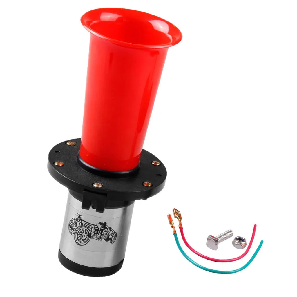 12V 110DB Одноместный труба воздушный рожок супер-громкий для грузовика RV вагон