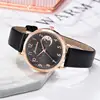 Women Fashion White Watch Quartz Leather Ladies Wristwatches 2023 New Brand Simple Number Dial Woman Clock Montre Femme 6
