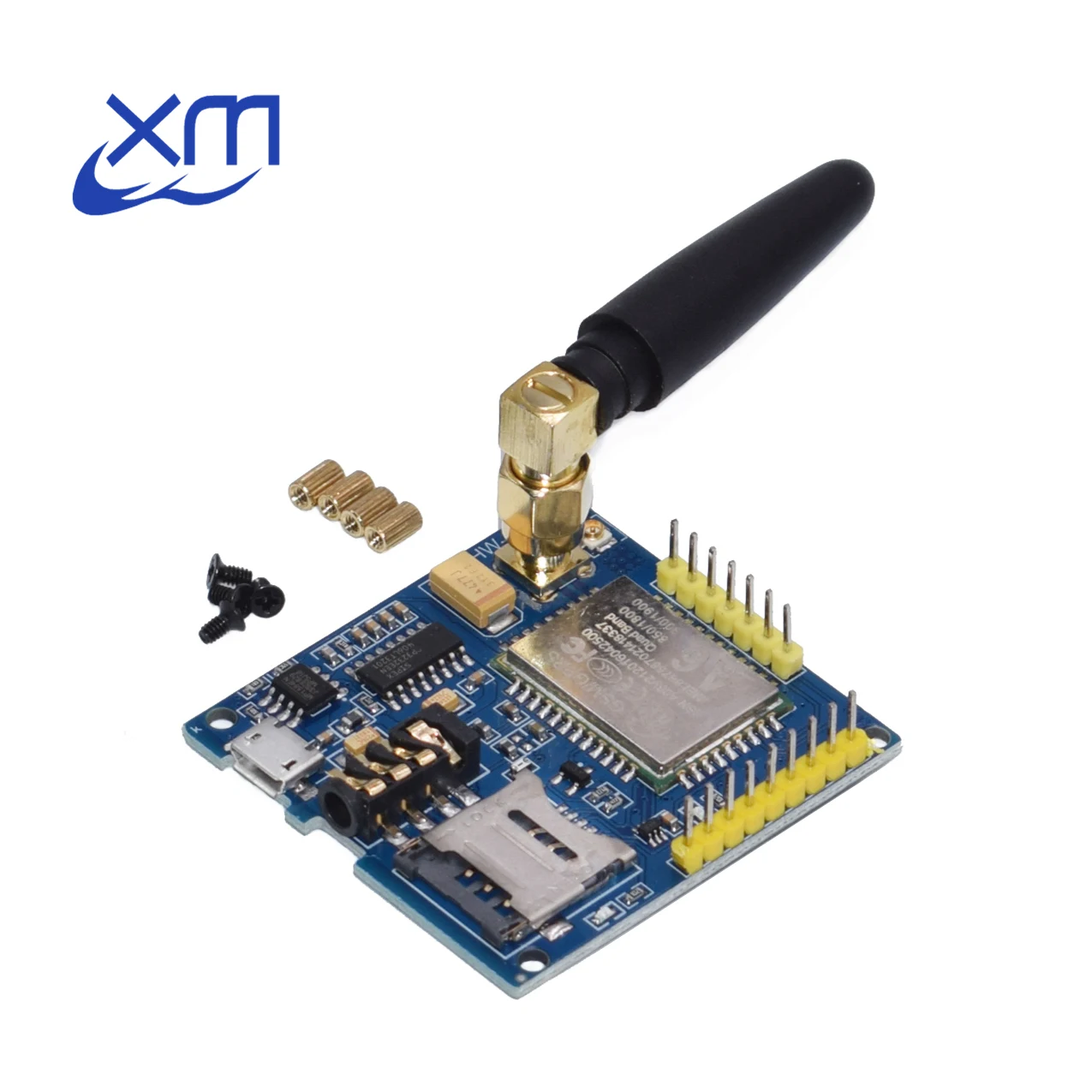 

10*A6 GPRS Pro Serial GPRS GSM Module Core DIY Developemnt Board TTL RS232 With Antenna GPRS Wireless Module Data Replace SIM900
