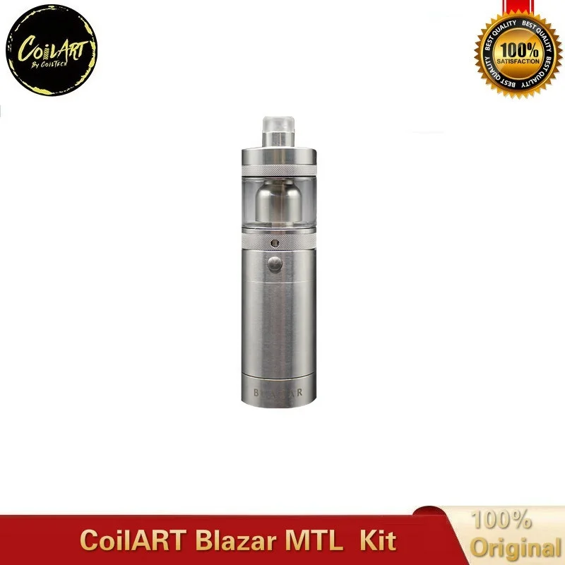 Новый оригинальный CoilART Blazar комплект MTL смоляный механический мод с 4 мл баком для