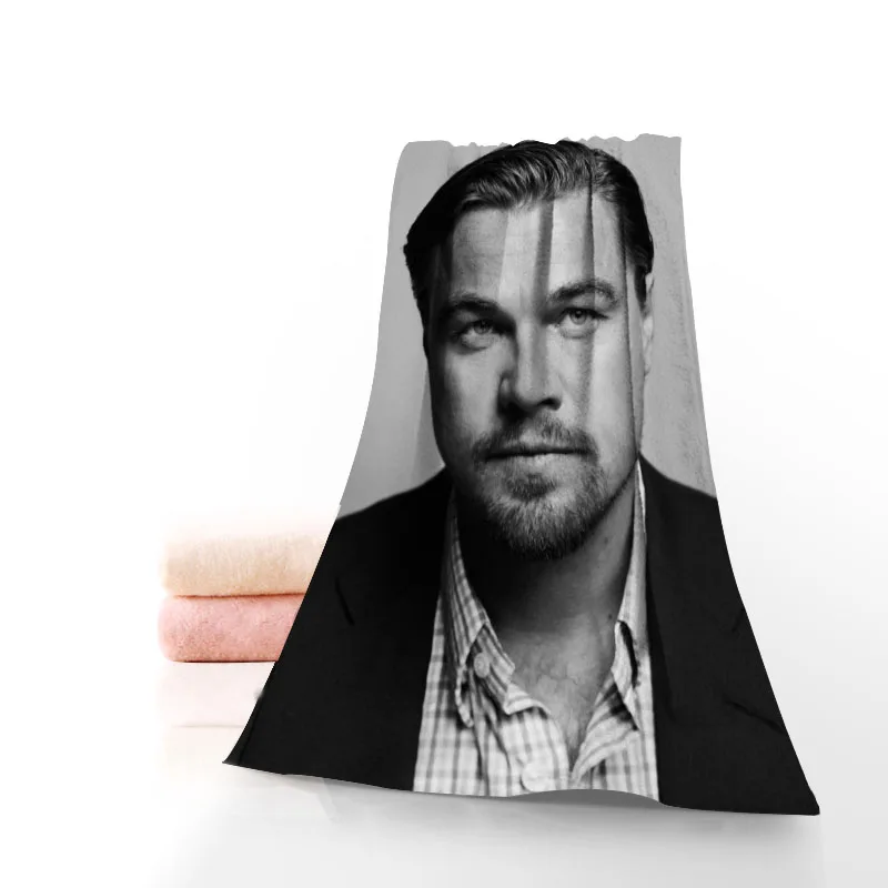 

New Leonardo DiCaprio Towels Microfiber Bath Towels Travel,Beach,Face Towel Custom Creative Towel Size 35X75cm,70X140cm