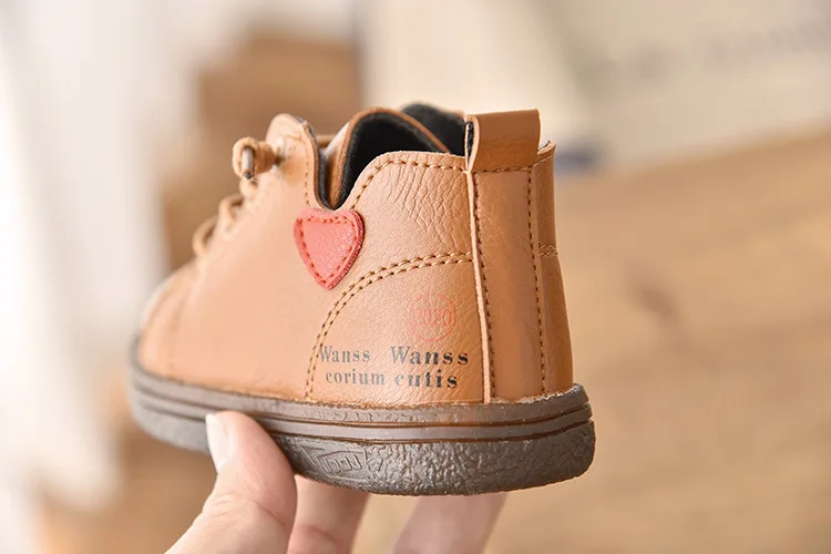 Children Shoes Autumn Winter PU Leather Waterproof Riding Boots Brand Girls Boys Rubber Boots Kids Snow Boots Fashion Sneakers