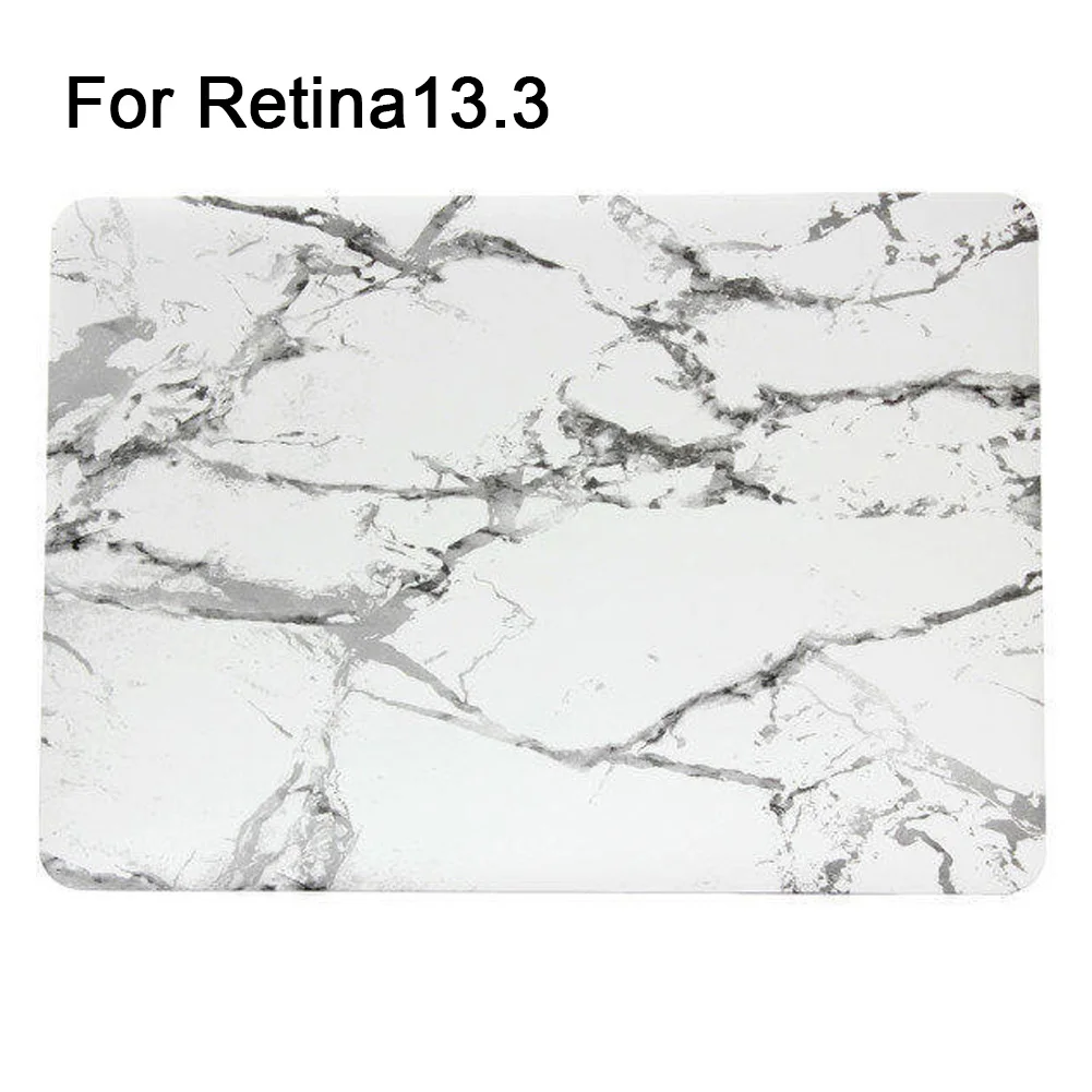 

PC Cover Coated Scratch-proof Plastic Protective Shell Marble Notebook Frosted Hard Case Laptop For MacBook Pro Air Retina 13.3