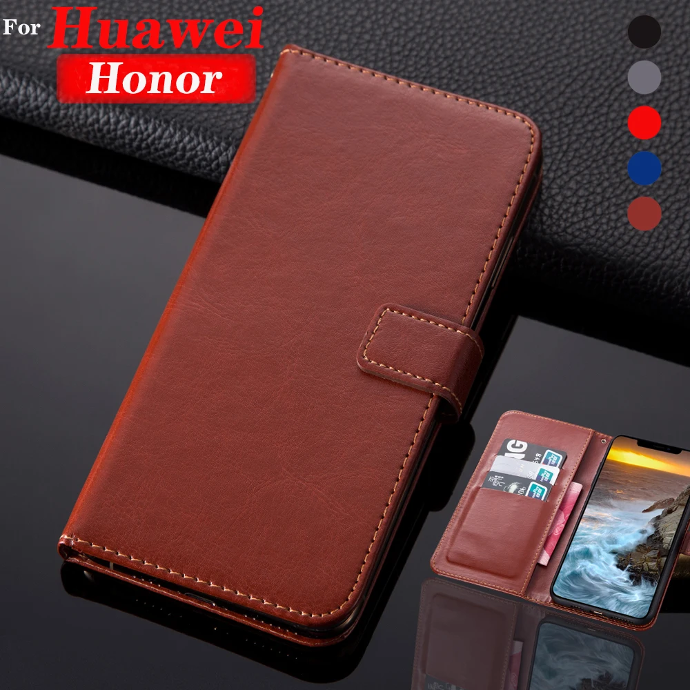 Чехол-книжка для huawei Mate 20 lite P30 Pro Y7 Y6 P Smart 2019 honor 10i 20i 8A кожа магнитный | Мобильные