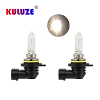 KULUZE 2 PCS 9012 HIR2LL 12V 55W PX22D Clear Car Lights Halogen Bulbs 3500K Auto Headlight Car Head Lamps 1