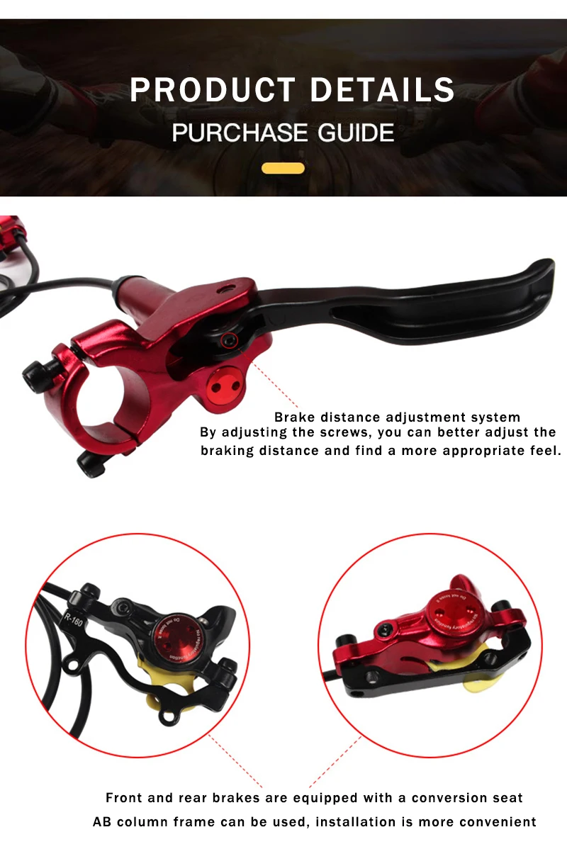 Zoom HB-875 MTB велосипед гидравлический тормоз левый передний правый задний комплект 800/1400 размер масло давление дисковый тормоз набор велосипедные аксессуары