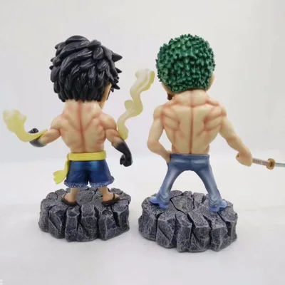 

One Piece gu huo zi GK Underworld Knife Tattoo Sauron SD Cool Tattoo Luffy Garage Kit Decoration