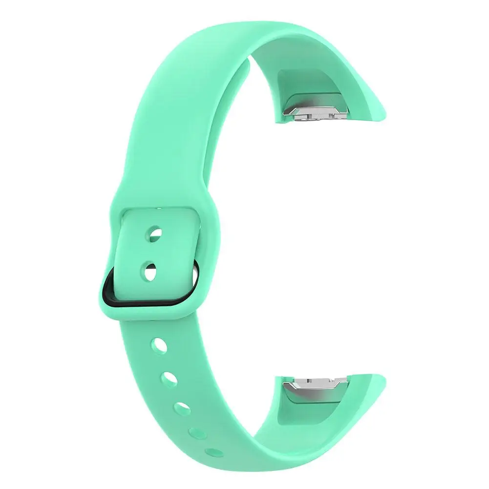 Lake Blue Силиконовый ремешок для наручных часов для samsung Galaxy Fit SM-R370 новейший смарт-браслет - Цвет ремешка: Lake Blue