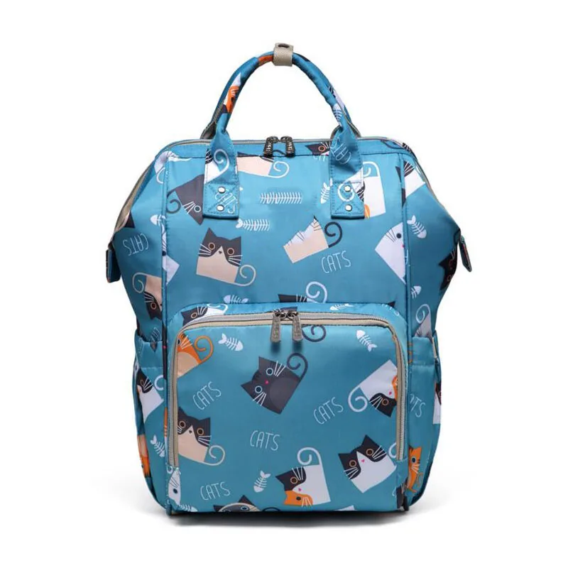 model 4 Geometric pattern Mummy bag multi-function large capacity lightweight waterproof back milk bag outdoor baby storage diaper bag - Цвет: model 4