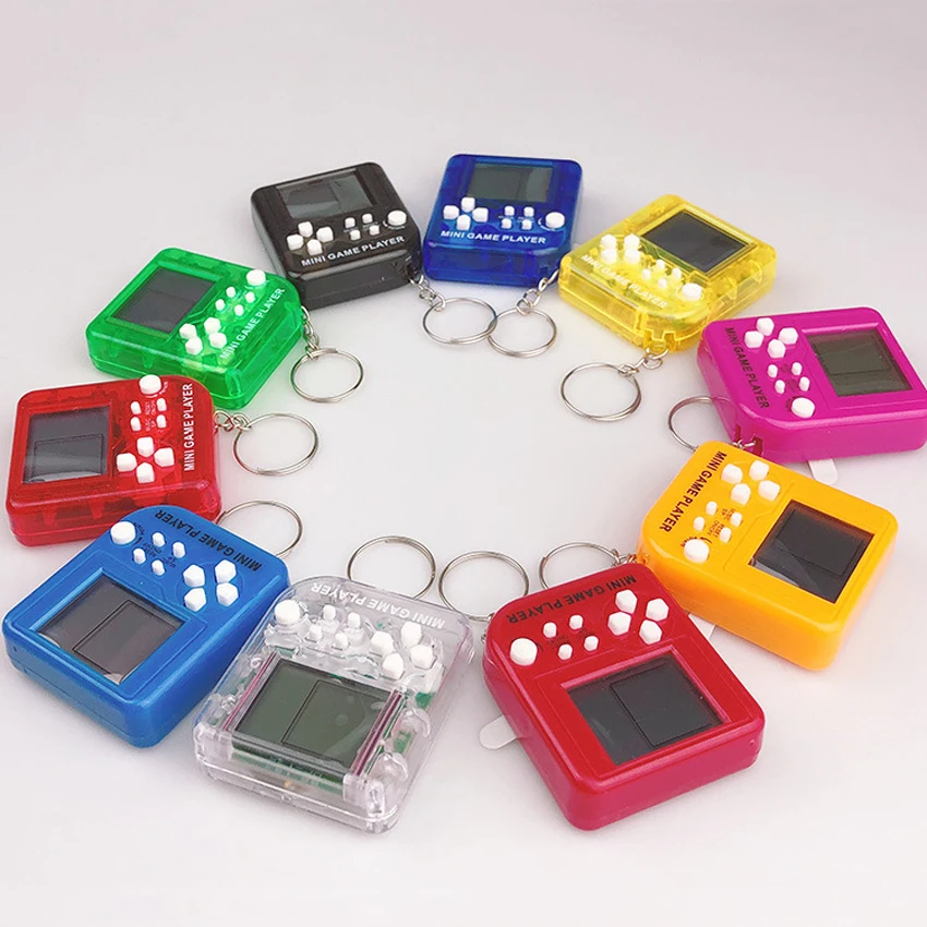 Mini Console Game Machine Children's Handheld Nostalgic Portable Mini  Game Console With Keychain Video Game Kids Gift
