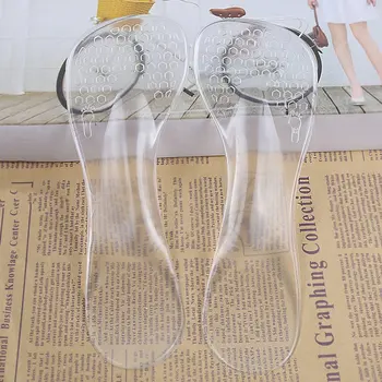 

Silicone high-heeled shoes seven-point pad self-adhesive ultra-thin non-slip Pain Relief Foot Pads summer women's foot pads