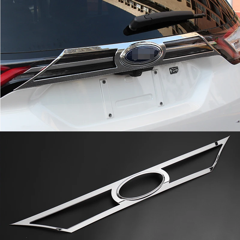 

1pcs for Ford Edge 2015-2017 ABS Chrome Rear Trunk Lid Door Tail Gate Molding Cover Trim Car Styling Accessories