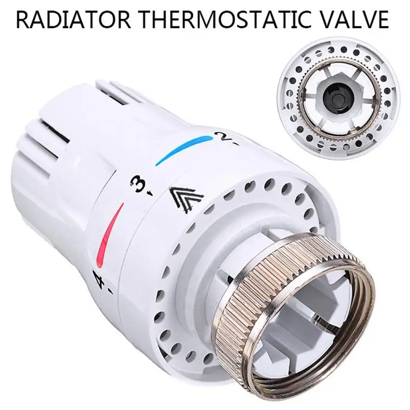 Sistema de válvula integrada de cabezal termostático, radiadores de escarcha de latón, protección automática compacta, V8S2