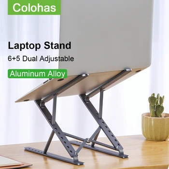 

Pre-Sale Dual Adjustable Laptop Stand Portable Support Notebook Holder For Macbook Pro Air Computer Stand Riser Cooling Bracket
