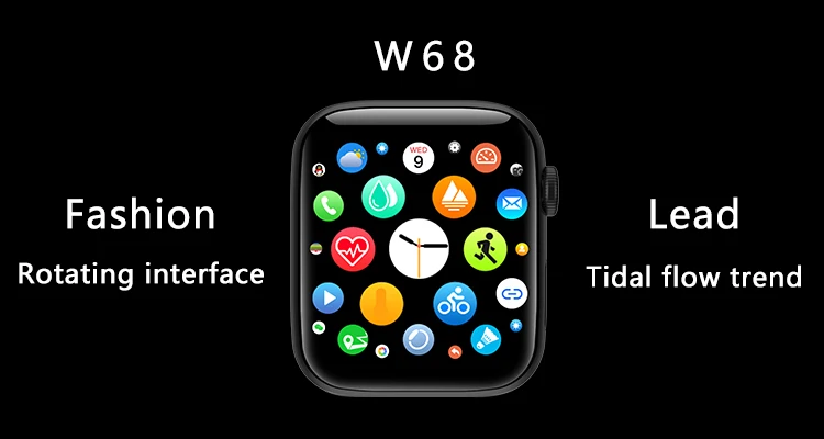 ELFTEAR Смарт-часы для мужчин и женщин 1,54 дюймов Большой HD экран Heartrate монитор IP67 Водонепроницаемый для Andriod Apple Watch IWO