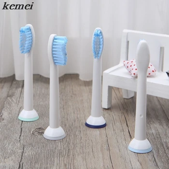 

4Pcs/pack Electric Toothbrush Heads Replacement Fits for Philips Sonicare P-HX-6054/HX6054 Soft Bristles Oral Tooth Brush Heads